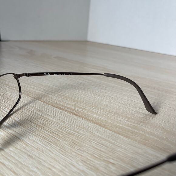 Ray-Ban RB3162 012/4G Sunglasses Frames Only Brown Metal 52-19 Excellent Cond! - Picture 6 of 8